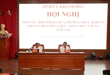 Khánh Hòa tổ chức Hội nghị đối thoại giữa Thường trực Tỉnh ủy với cán bộ, công chức, viên chức cấp xã năm 2026